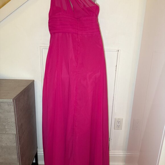 Formal Chiffon Bridesmaid Mother-of-Bride gown dress, SIZE 10 - Picture 6 of 9